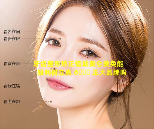 牙齿整形矫正借助美仑美奂能顺利树立真 🐝 正大品牌吗